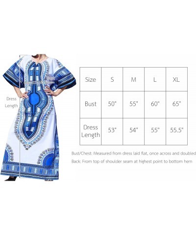 Brand Full One Piece Long Afrikan Heart Dashiki Sac Dress Tiedye - White Deep Pink $21.13 Dresses