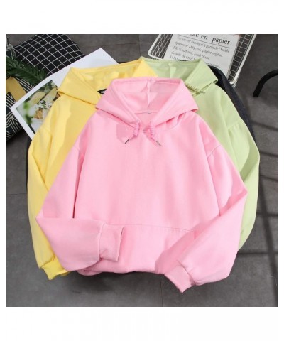 Cute Dog Corgi Printing and Solid Hoodie Cotton Warm Plush Sweatshirts for Women Pink 5 $17.80 Hoodies & Sweatshirts