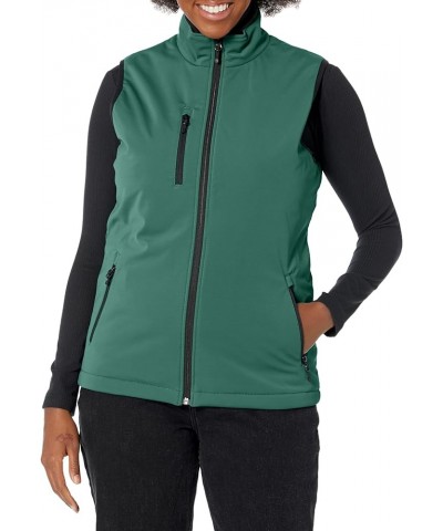 Women's Softshell Vest Bottle Green $29.33 Vests