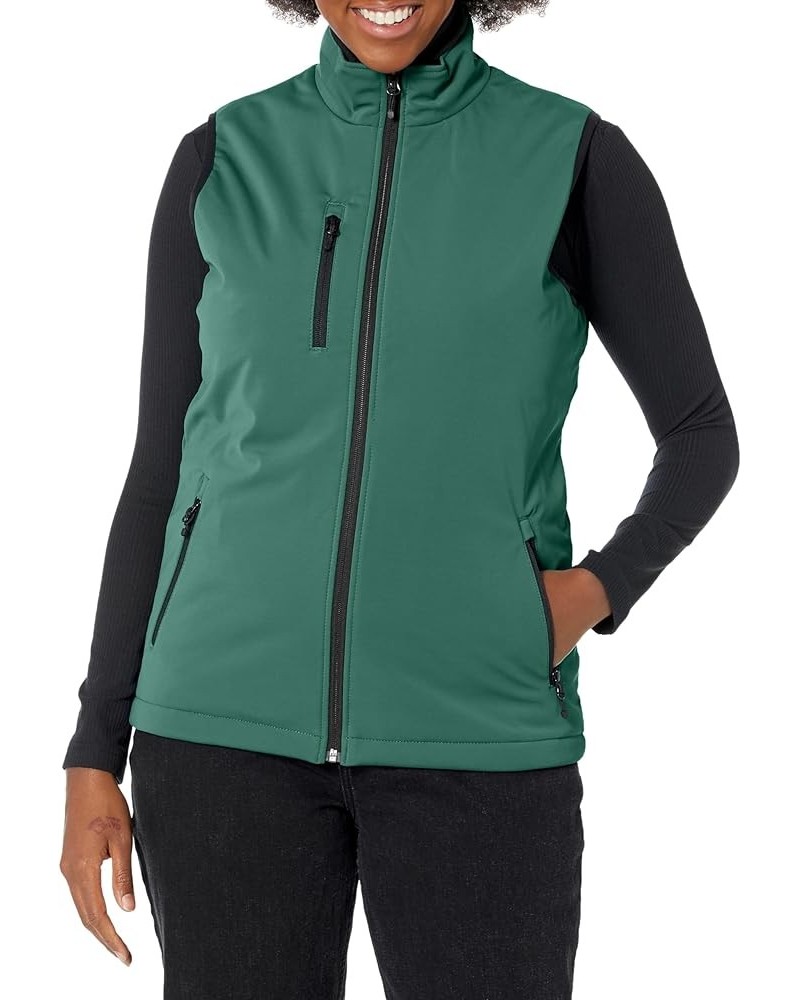 Women's Softshell Vest Bottle Green $29.33 Vests