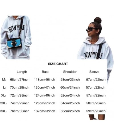 Women Oversized Hoodies Teen Girls Brooklyn New York Graphic Sweatshirts Trendy Long Sleeve Pullover Jacket Tops 02black $15....