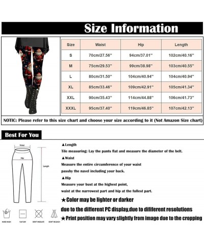 Tummy Control Yoga Pants High Waist Leggings Fashion Casual Trousers Funny Graphic Stretchy Pants Yoga Pants Women Red-b $10....