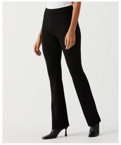 Women's Short Length Boot Cut Pull-on Pant Black $38.64 Pants