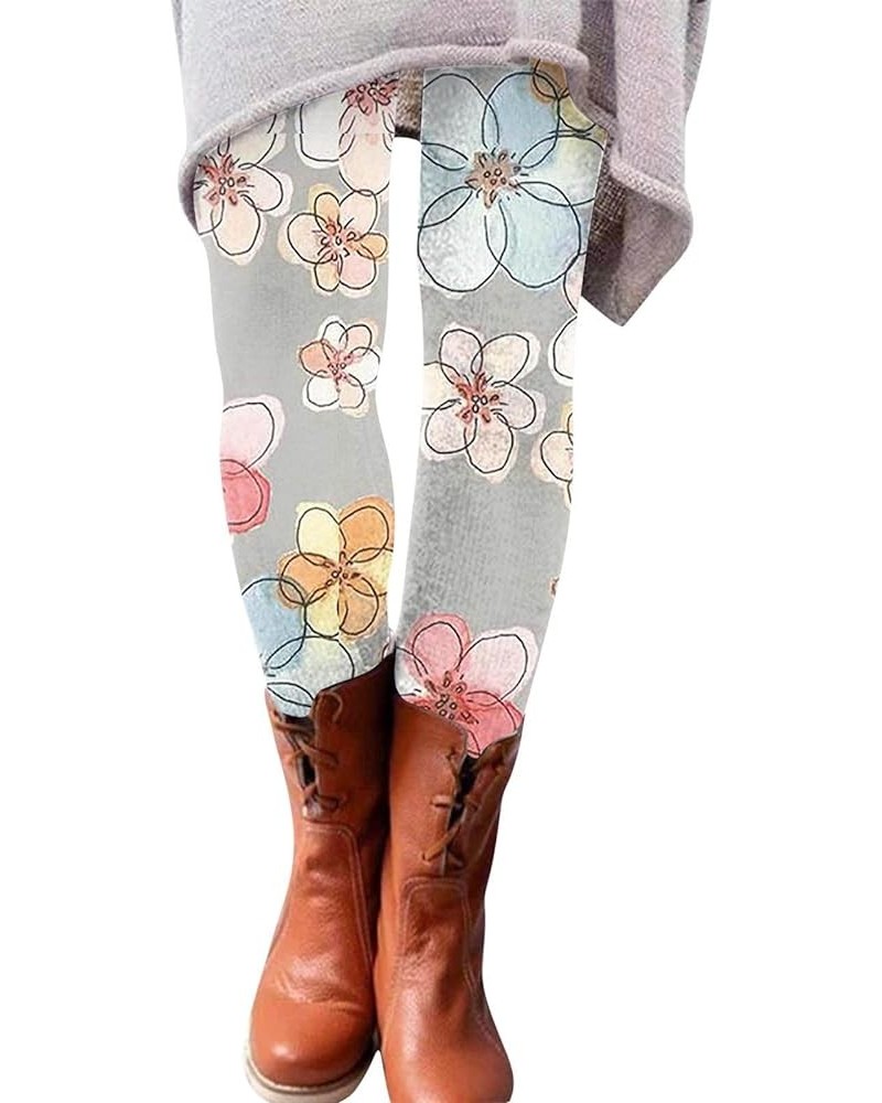 Girls Leggings Autumn Casual Print Leggings Boot Pants Girls Leggings Light Blue-a $8.81 Activewear