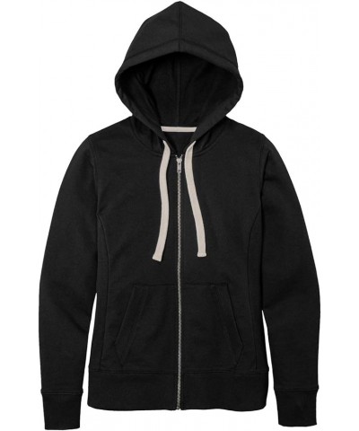 Women's Re-Fleece Full-Zip Hoodie DT8103 Black $16.44 Jackets