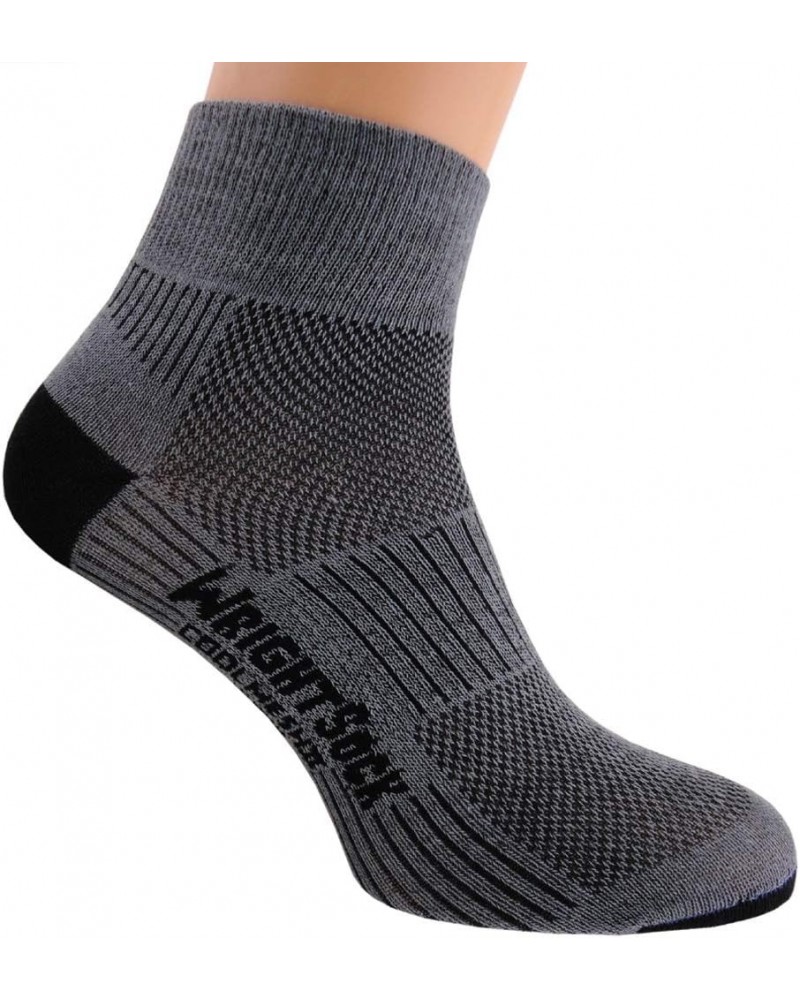 Coolmesh II Lo_Quarter Blister Free Socks Grey $10.29 Activewear