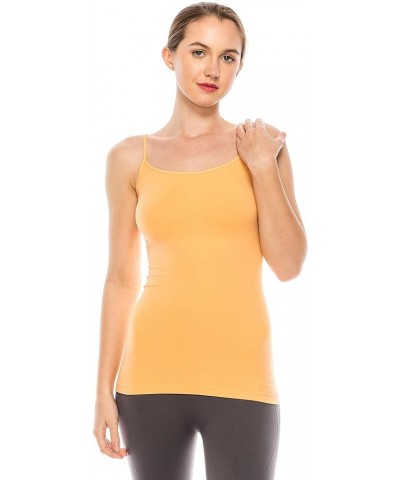 American Made Basic Seamless Cami, UV Protective Fabric UPF 50+ (Made with Love in The USA) Cobbler $15.40 Tanks