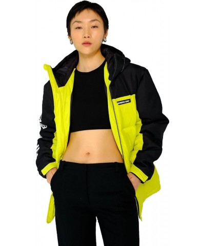 Men's Mo Puffer Jacket For Women | Oversized Jacket | Lime $22.36 Jackets