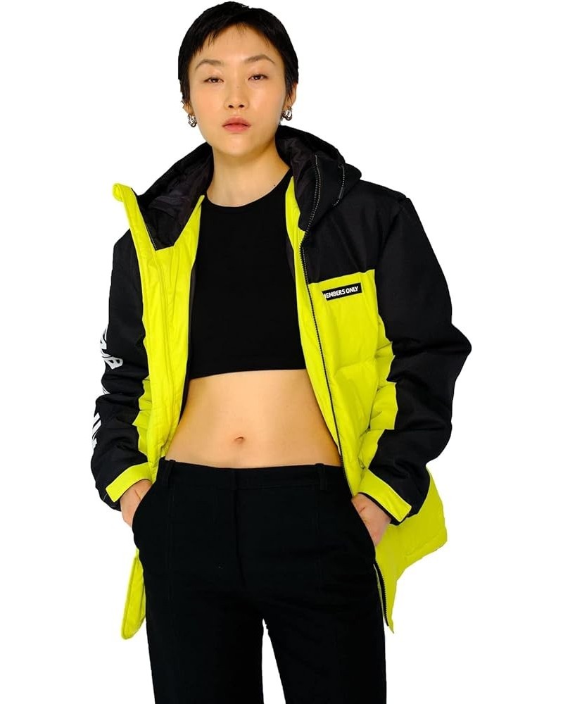 Men's Mo Puffer Jacket For Women | Oversized Jacket | Lime $22.36 Jackets