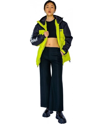 Men's Mo Puffer Jacket For Women | Oversized Jacket | Lime $22.36 Jackets