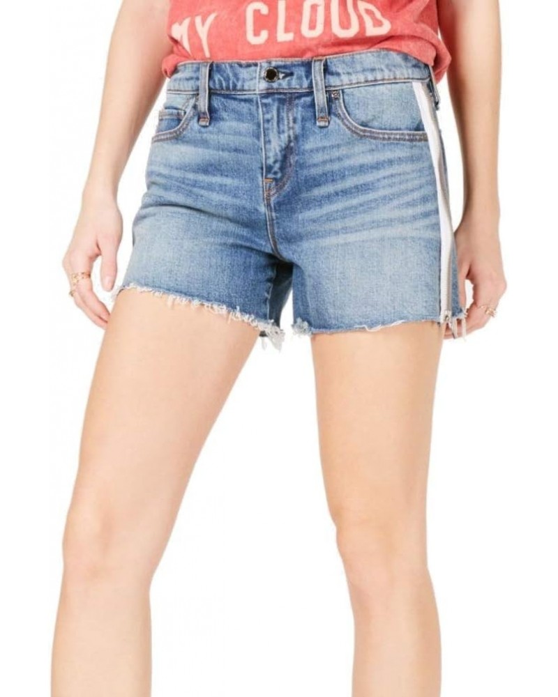 Womens Gemma Denim Frayed Hem Cutoff Shorts Blue 27 $27.92 Shorts