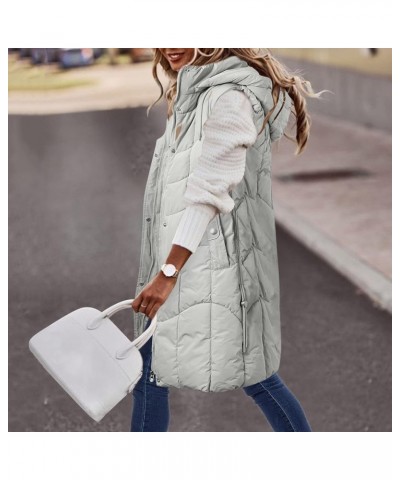 Women's Hooded Padded Jackets Winter Windproof Warm Fashion Oversize Parka Coats Casual Quilted Pocketed Outwear Green-b $59....