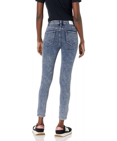 Women's Single Button Closure Curvy Acid wash Skinny, Everest, 9 $16.63 Jeans