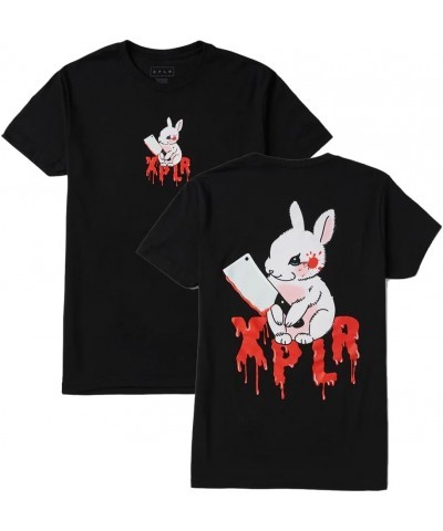 XPLR Sam and Colby Rabbit Tee 2023 New Logo T-Shirt Crewneck Short Sleeve Women Men Fashion Clothes Black $10.18 T-Shirts