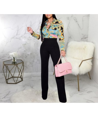 Blouses for Women Button Down Fashion Business Casual Long Sleeve Dressy Shirts Sexy Tops Multicolor $14.78 Blouses