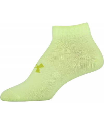 Women's Essential Lightweight Low Cut Socks, 6-Pairs Lime Fizz/Halo Gray $15.13 Activewear