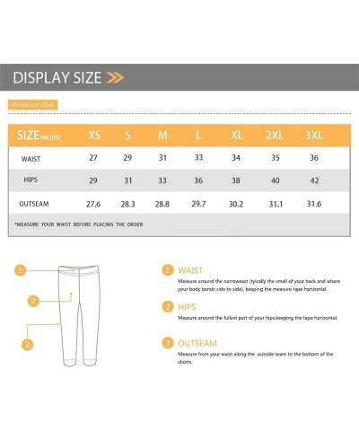 Tummy Control Gym Leggings for Women High Waisted Capri Pants Butt Lift Christmas Santa Claus 1 $10.25 Leggings