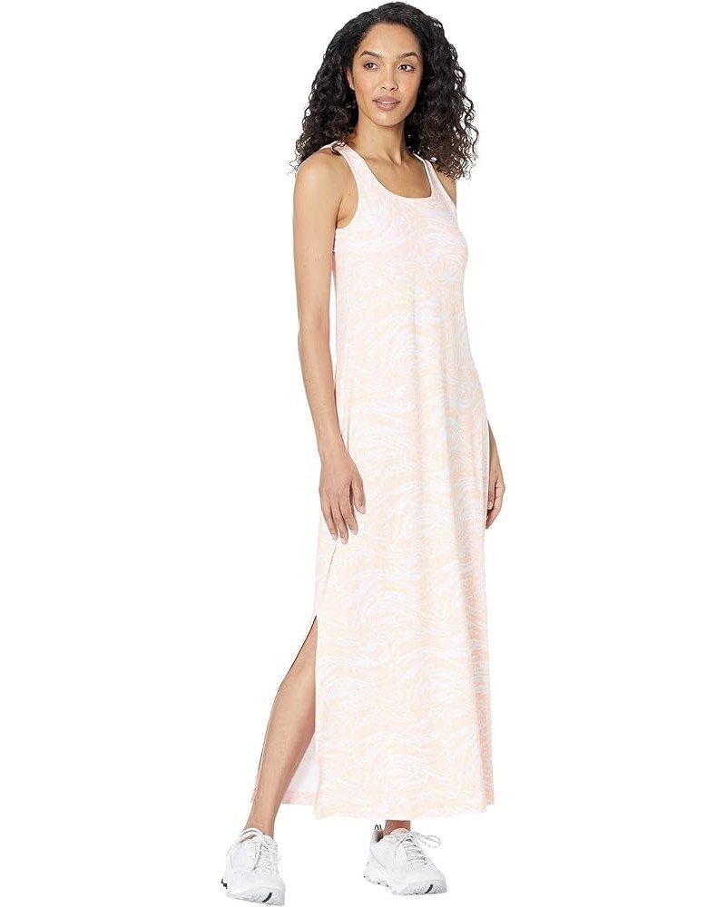 Women's Freezer Maxi Dress Tiki Pink Swirlscape $28.70 Activewear