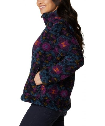 Womens Winter Pass Sherpa FzWinter Pass Sherpa Full Zip Plum Blanket Print $30.27 Jackets