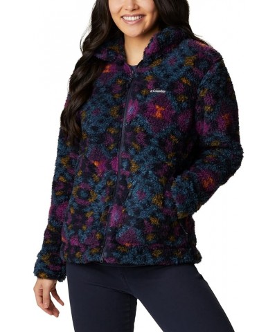 Womens Winter Pass Sherpa FzWinter Pass Sherpa Full Zip Plum Blanket Print $30.27 Jackets