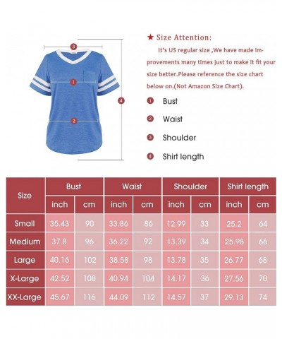 Womens Summer Tops Casual Short/Long Sleeve T-Shirts Pink $12.74 T-Shirts