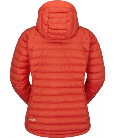 Women's Microlight Alpine Down Jacket for Hiking, Climbing, & Skiing Red Grapefruit $73.21 Jackets