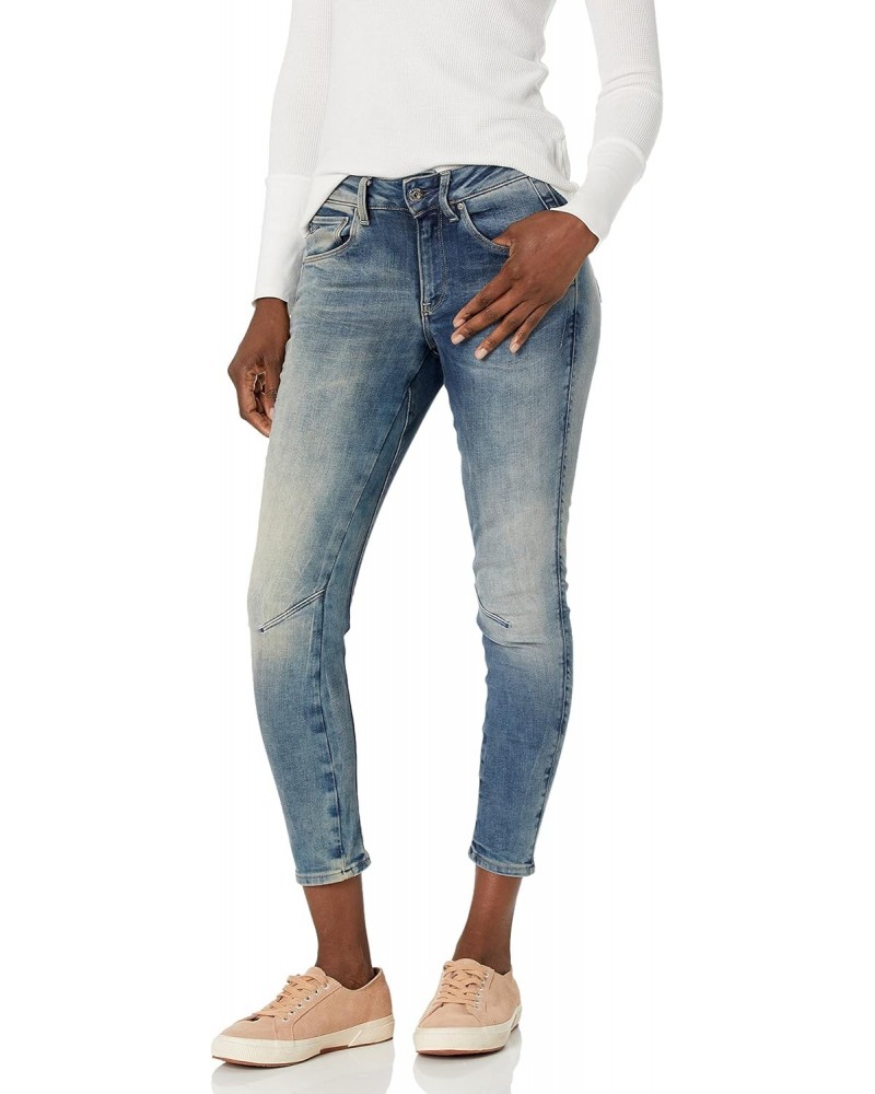 Women's Arc 3D Mid Rise Skinny Fit Jeans, Medium Aged, 26W x 30L $32.19 Jeans