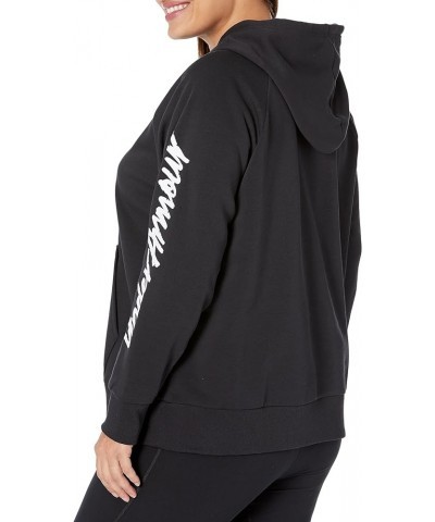 Women's Rival Fleece Big Logo Hoodie (001) Black / White / Sleeve Wordmark $26.95 Activewear