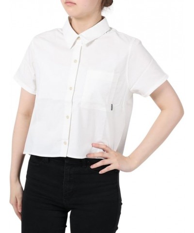 Womes Chambray Hi-Lo Woven Shirt Tofu $19.56 Blouses