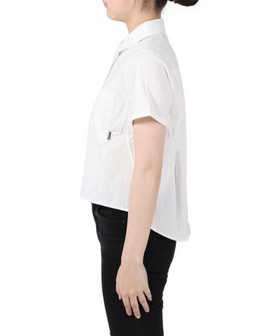 Womes Chambray Hi-Lo Woven Shirt Tofu $19.56 Blouses