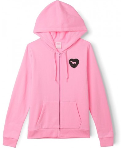 PINK Fleece Zip Up Perfect Hoodie (XS-XXL) Sweet Rosette Pink Originals $24.34 Hoodies & Sweatshirts