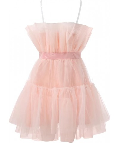 Homecoming Dresses Tulle Lace Prom Dress Short Off Shoulder Strapless Asymmetrical Cocktail Party Tutu Dresses Gown Pink $13....