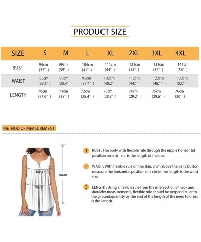 Womens Summer Casual Tank Tops Loose Fit V-Neck Shirts, Printed Henley Shirts Sleeveless Cami Tops Plus Size Strawberry Pink ...