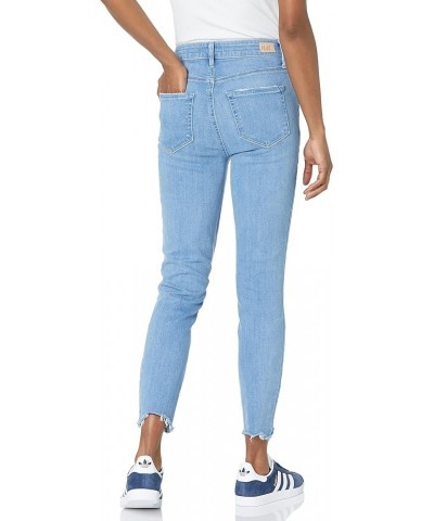 Women's Hoxton Transcend Vintage High Rise Ultra Skinny Crop Wander W/ Uneven Hem $30.80 Jeans