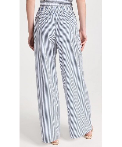 Women's Pop Pants Navy Stripe $50.70 Uniforms