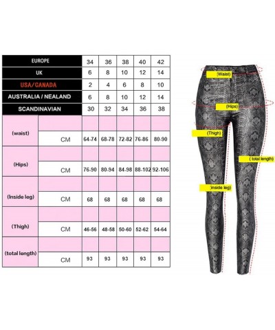 Women's Pu Faux Leather Pants Slim Leggings Variety of Styles with Pockets 330 $17.62 Leggings