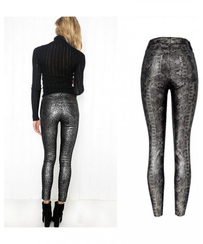 Women's Pu Faux Leather Pants Slim Leggings Variety of Styles with Pockets 330 $17.62 Leggings