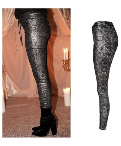 Women's Pu Faux Leather Pants Slim Leggings Variety of Styles with Pockets 330 $17.62 Leggings