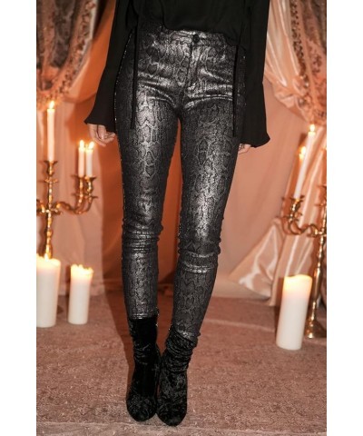 Women's Pu Faux Leather Pants Slim Leggings Variety of Styles with Pockets 330 $17.62 Leggings