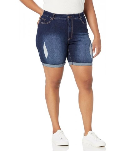 Women's Plus Size Short Giana Ripped Dark $10.59 Others