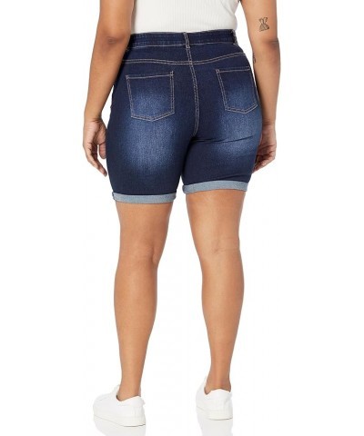 Women's Plus Size Short Giana Ripped Dark $10.59 Others