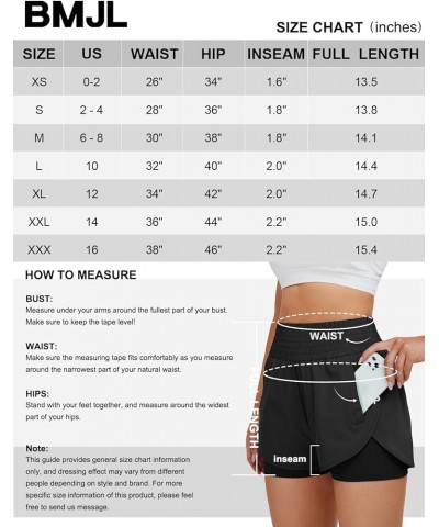 Women's Running Short Elastic Waistband High Waisted Short Pocket Sporty Workout Short Gym Athletic Short Pant 2'' Super High...