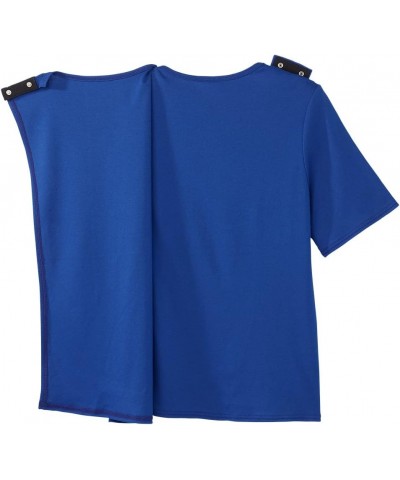 Women’s Open-Back Adaptive Diamond T-Shirt Galaxy Blue $12.29 Tops