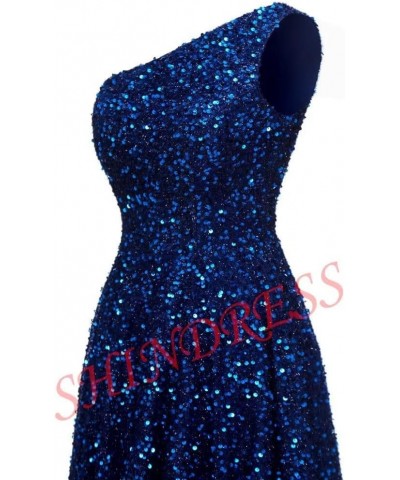 Sequin Homecoming Dresses One Shoulder Sparkly Short Prom Dress Sexy Backless Cocktail Mini Dress for Teens SK22 Red $30.33 D...