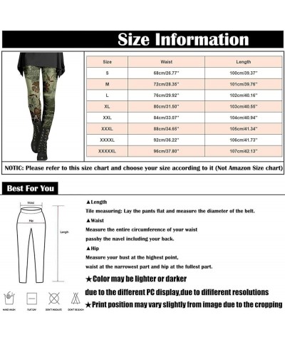 High Waisted Leggings for Women Pants Color Pocket Denim Button Elastic Pants Plus Size Print Legging Tights Winter G-c $9.62...