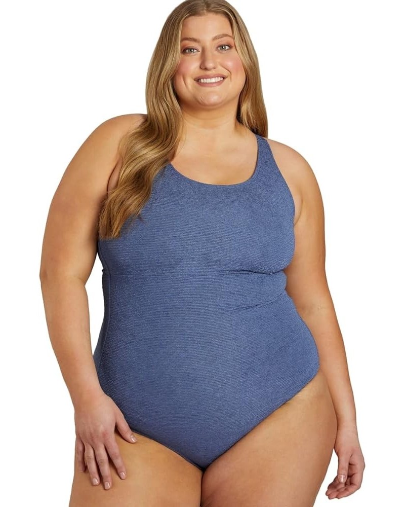 Plus Size One Piece Swimsuit for Women - Chlorine Resistant, Sun Protective, Bathing Suit Encouraging Body Positivity High Ne...