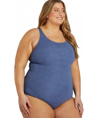 Plus Size One Piece Swimsuit for Women - Chlorine Resistant, Sun Protective, Bathing Suit Encouraging Body Positivity High Ne...