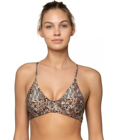 Maya Underwire Women's Swimsuit Bikini Top Sand Boa $27.28 Swimsuits