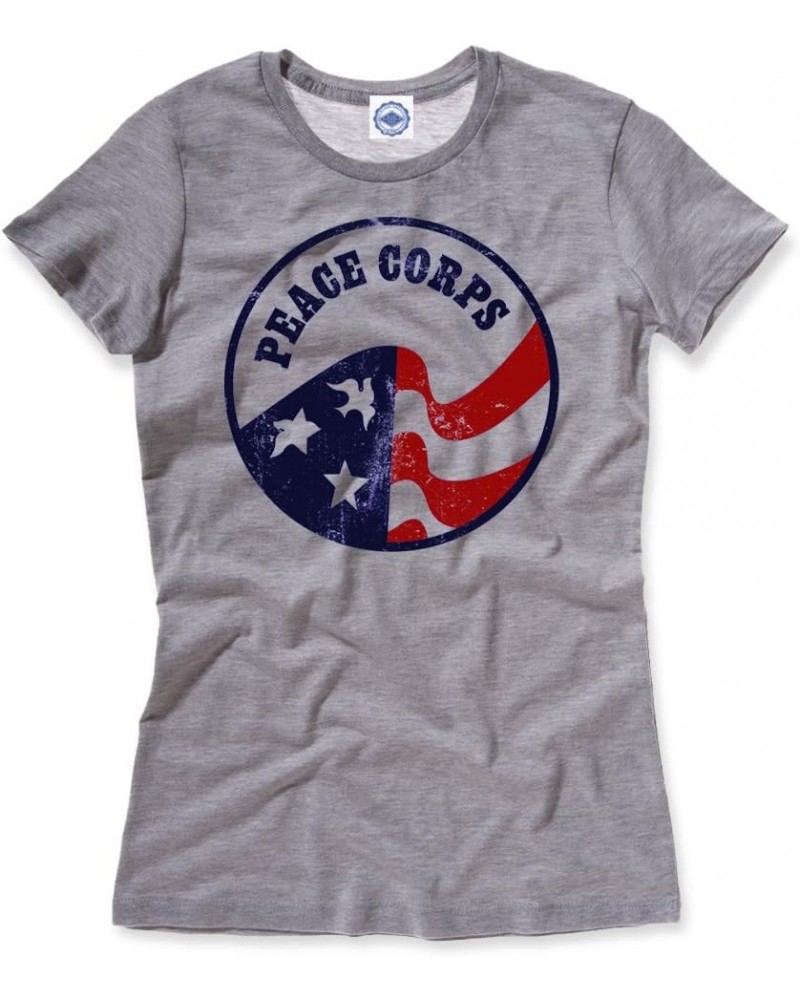 Vintage Peace Corps Women's T-Shirt Heather Grey $15.63 Others