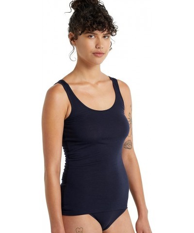 Icebreaker Siren Merino Tank Top Midnight Navy Medium $28.06 Activewear